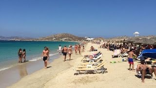 Agios Prokopios beach  Naxos island Greece [upl. by Ynnus]