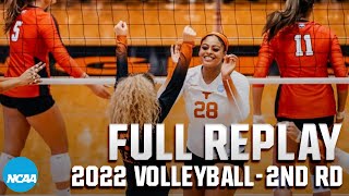 Texas vs Georgia 2022 NCAA volleyball second round  FULL REPLAY [upl. by Norine]