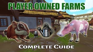 Complete Player Owned Farms Guide Runescape 3 [upl. by Ellehcen]