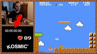 Passing Super Mario Bros in 5 minutes [upl. by Roose]