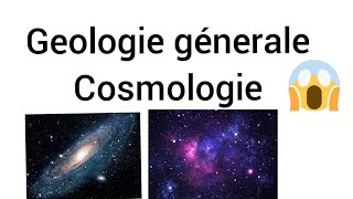 Géologie s1 résumé de chapitre 1 cosmologie complet [upl. by Cullin567]