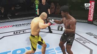 ¡UFC en PS4  Peleamos con Texeira vs Hill [upl. by Consalve492]