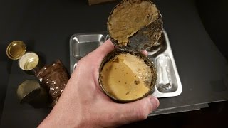 1969 Vietnam Meal Combat Individual C Ration Spaghetti Vintage MRE Review Oldest Food [upl. by Kerrin94]