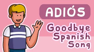 Adiós  Goodbye  Calico Spanish Songs for Kids [upl. by Rafaelof]