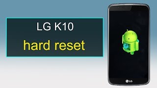 how to factory hard reset lg k10 [upl. by Nonnaer740]