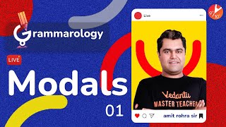 Modals in English Grammar L1 🧐 Types of Modal Verbs Class 9 amp 10 Grammarology  Vedantu 9 and 10 [upl. by Eimaral]