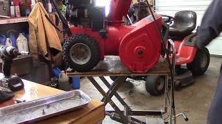 How To Add Electric Start To A Snowblower [upl. by Adnamal]