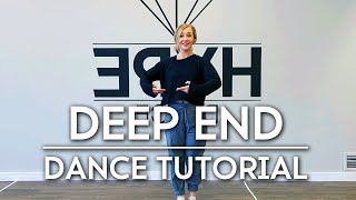 Beginner Contemporary Dance Tutorial  Deep End  Birdy [upl. by Aetnuahs]