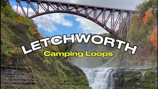 Letchworth State Park Camping Loop Tour [upl. by Shoshana]