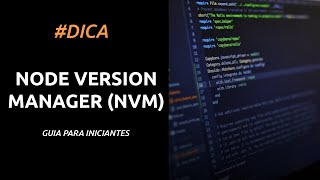 NVM  Node Version Manager  Windows NVMWINDOWS  Controle de versões do Node [upl. by Anali]