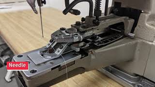 Industrial Sewing Machines 101 Juki MB373 Button Sewing Machine [upl. by Denyse]