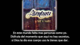 Aventura  Te Invito lyric  letra [upl. by Ilat]