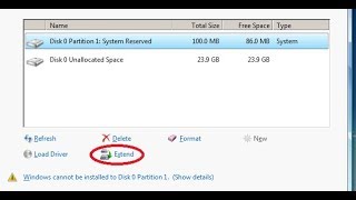 How To Utilize Unallocated Space During Installing Windows 7810 [upl. by Gardell]