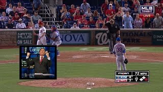 Dan Plesac Predicts Murphy Strikeout Live On MLB Tonight [upl. by Carlile]