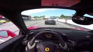 2015 Ferrari 458 Speciale  WR TV POV Track Test Mid Ohio [upl. by Gerfen]