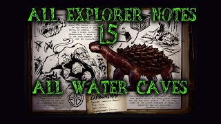 How To Find All Explorer Notes On The Island  Ark Survival Evolved  Part 15 [upl. by Nairahcaz836]