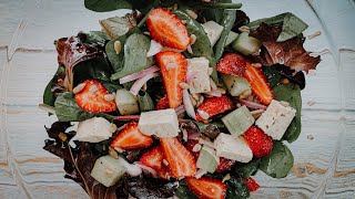 Strawberry Spinach Salad [upl. by Ytsanyd]