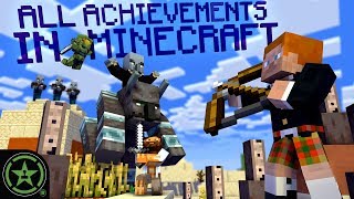 PILLAGER RAID  Minecraft  All 103 Achievements Part 5  Lets Play [upl. by Laverne]