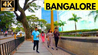 Silicon City Bangalore  Immersive Walking Tour in 4K [upl. by Anawik708]