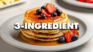 3 Ingredient Pancakes [upl. by Esirtal]