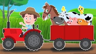 Old MacDonald Had A Farm  Nursery Rhymes  Kids Songs For Children [upl. by Oker]