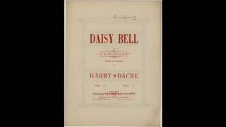 Daisy Bell 1892 [upl. by Nylime]