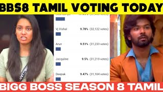 🔴Bigg Boss 8 Tamil today voting results Bigg Boss 8 Tamil Vote Result Today Bigg Boss Tamil voting [upl. by Bushey]