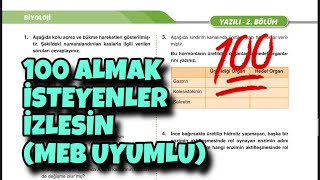 11Sınıf Biyoloji 1Dönem 2Yazılı [upl. by Adrianna]