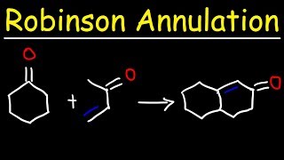 Robinson Annulation Reaction Mechanism [upl. by Aihsoj]