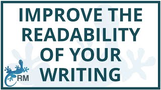 Academic tools and resources Improve the readability of your writing [upl. by Odnalo]