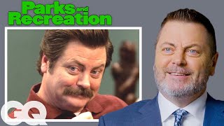 Nick Offerman Breaks Down His Most Iconic Characters  GQ [upl. by Amol]