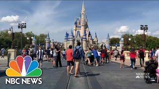 Disney World To Shut Down Over Coronavirus Concerns  NBC Nightly News [upl. by Eenttirb891]