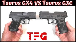 Taurus GX4 VS Taurus G3C Everything You Need to Know  TheFirearmGuy [upl. by Neufer]