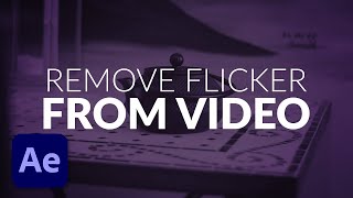 How To Remove Light Flickering from Video Footage in Premiere amp After Effects  TUTORIAL [upl. by Jamin]