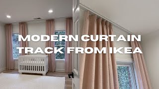 IKEA VIDGA  MODERN CURTAIN TRACK SYSTEM [upl. by Sivar156]