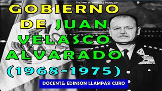 Gobierno de Juan Velasco Alvarado 1968  1975  Concepto y Reformas  Historia del Perú  Primaria [upl. by Castillo]