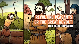 Whats in a name The Peasants Revolt  2 Minute History [upl. by Guenzi488]