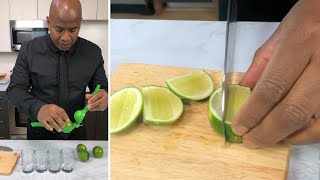 The Best Way to Squeeze a Lime Juice [upl. by Gene]