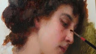 How to paint like WilliamAdolphe Bouguereau Tutorial for beginners [upl. by Kassi319]