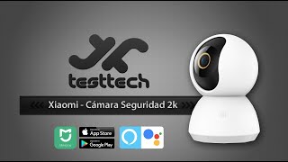 Cámara de Seguridad 2k Xiaomi home 360  Domótica [upl. by Anitsyrhk]