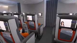 Unveiling the New Premium Economy Class  Singapore Airlines [upl. by Lumpkin]