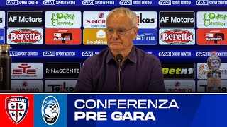 CAGLIARI  ATALANTA  RANIERI IN CONFERENZA STAMPA  PRE GARA SERIE A TIM [upl. by Wiskind]