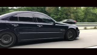 E55 AMG exhaust sound [upl. by Boaten]