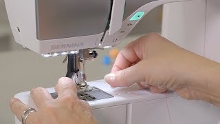 Threading and getting started sewing with the B 435 B 475 QE B 480 and B 485 [upl. by Rento]