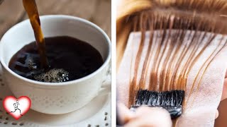 Cómo Teñir el Cabello Naturalmente con Café [upl. by Fraase104]