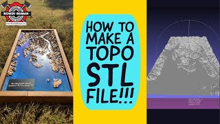 How to create a TOPO STL File [upl. by Shae]