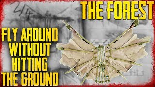 HOW TO FLY THE GLIDER NON STOP  The Forest [upl. by Mazlack]