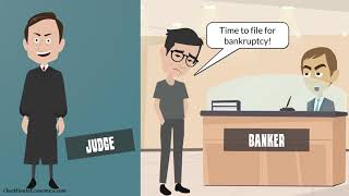 Insolvency vs Default vs Bankruptcy Three Terms Defined Explained and Compared in One Minute [upl. by Lemmor]