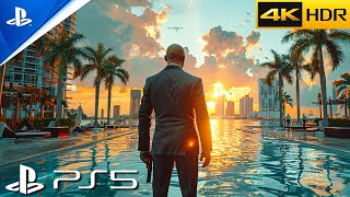 MIAMI PS5 Immersive ULTRA Realistic Graphics Gameplay 4K60FPS Hitman 2 [upl. by Imeka]