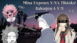 Bhna Texts  Mina Exposes Yns Tiktoks  Bakugou amp Yn  Cussing [upl. by Oibesue]